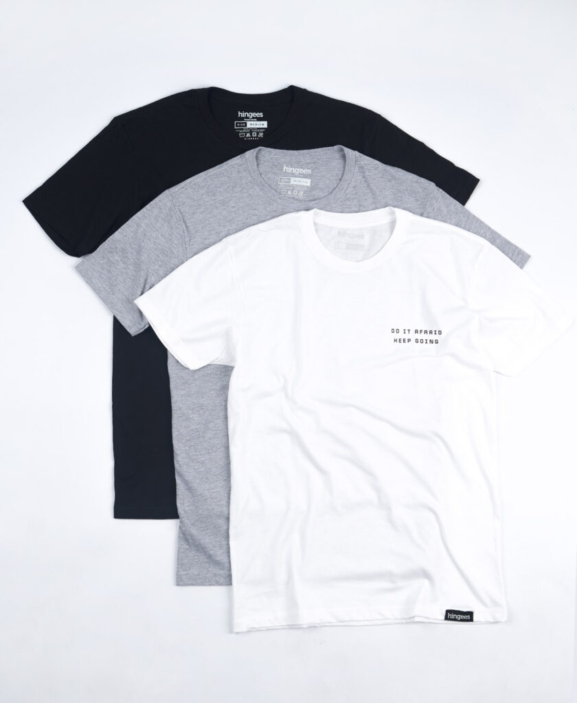 Do it Afraid – Monochrome (3 shirts)