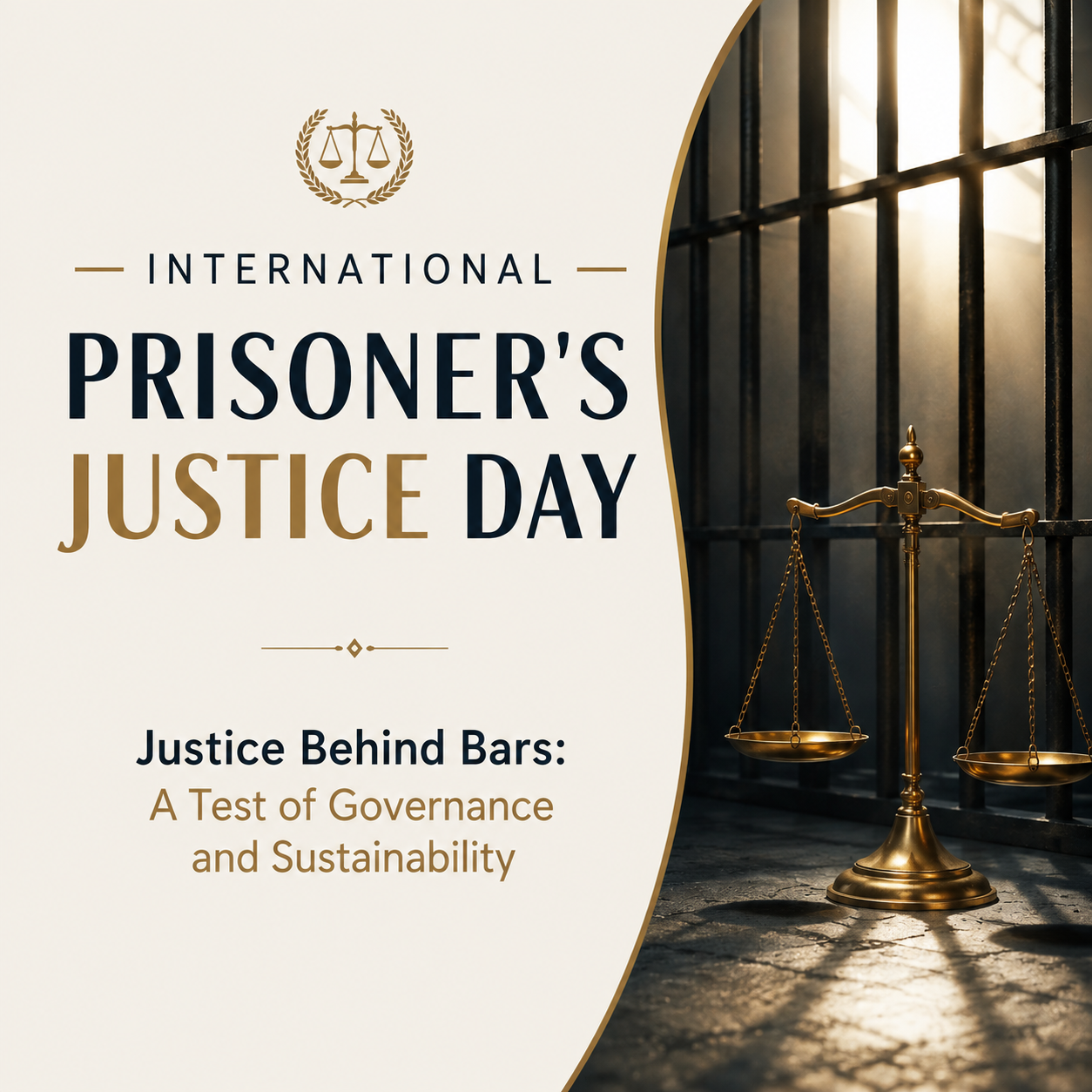 Justice Behind Bars: A Test of Governance and Sustainability